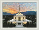 Ogden Utah Temple - The Day Dawn Is Breaking