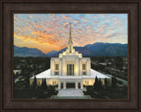 Ogden Utah Temple - The Day Dawn Is Breaking