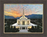 Ogden Utah Temple - The Day Dawn Is Breaking
