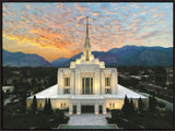 Ogden Utah Temple - The Day Dawn Is Breaking