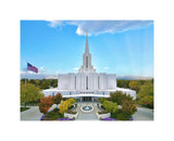 Jordan River Utah Temple - Autumn Palette