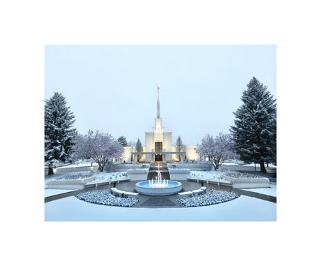 Denver Colorado Temple - Seasons Collide