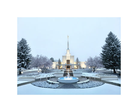 Denver Colorado Temple - Seasons Collide