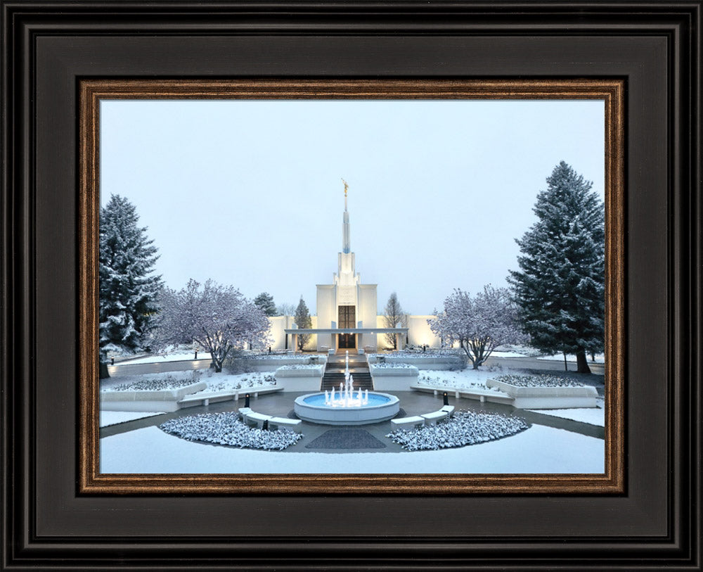 Denver Colorado Temple - Seasons Collide