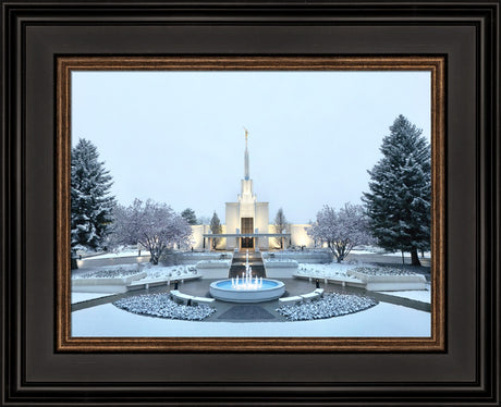 Denver Colorado Temple - Seasons Collide