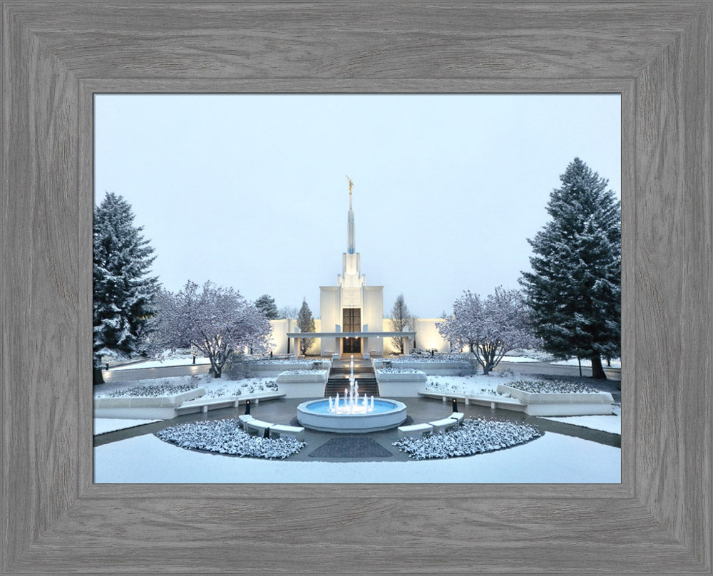 Denver Colorado Temple - Seasons Collide