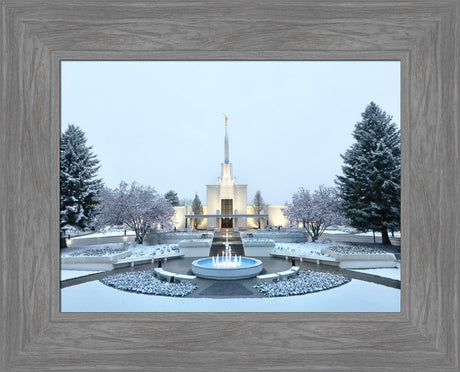 Denver Colorado Temple - Seasons Collide