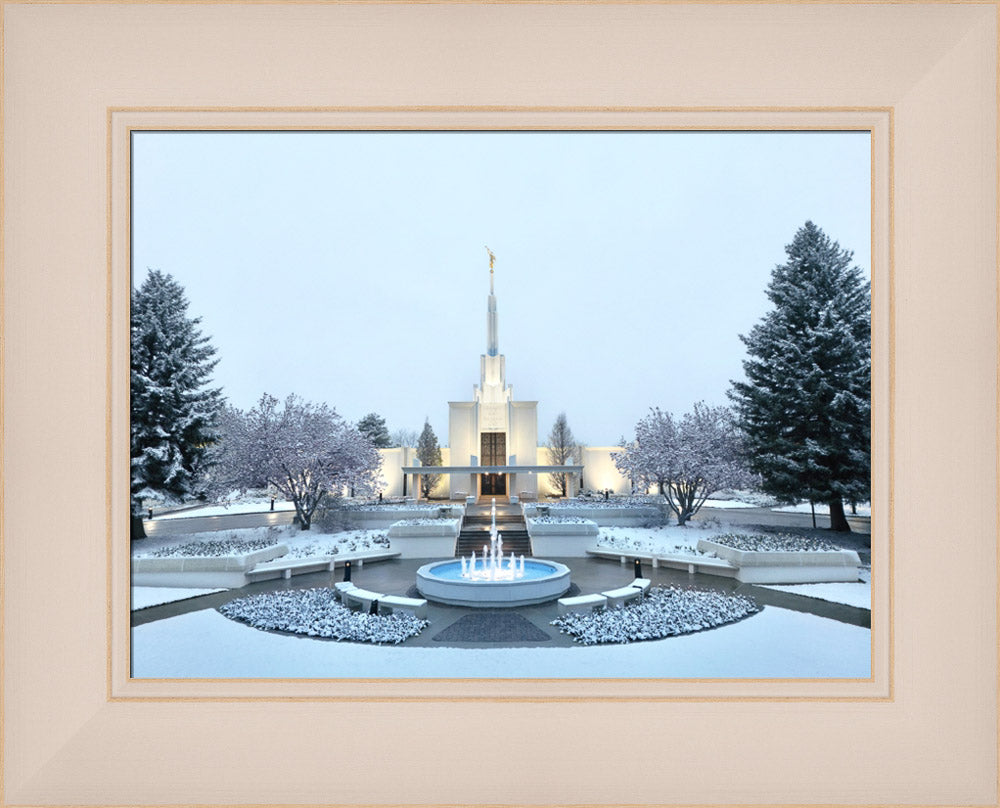 Denver Colorado Temple - Seasons Collide