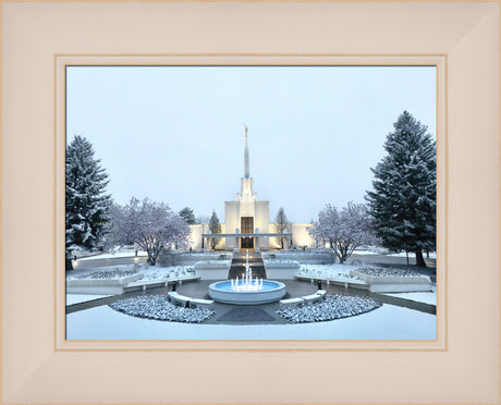 Denver Colorado Temple - Seasons Collide
