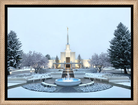 Denver Colorado Temple - Seasons Collide