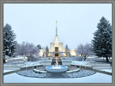 Denver Colorado Temple - Seasons Collide