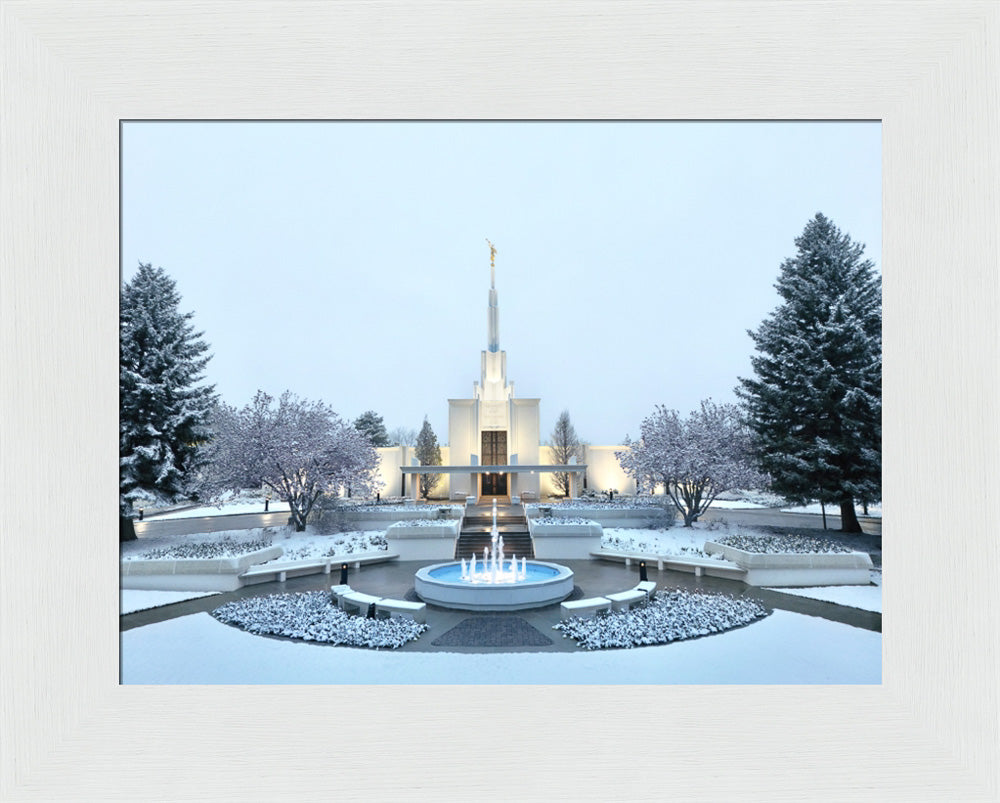 Denver Colorado Temple - Seasons Collide