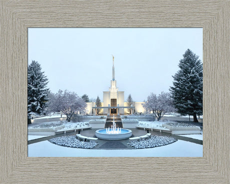 Denver Colorado Temple - Seasons Collide