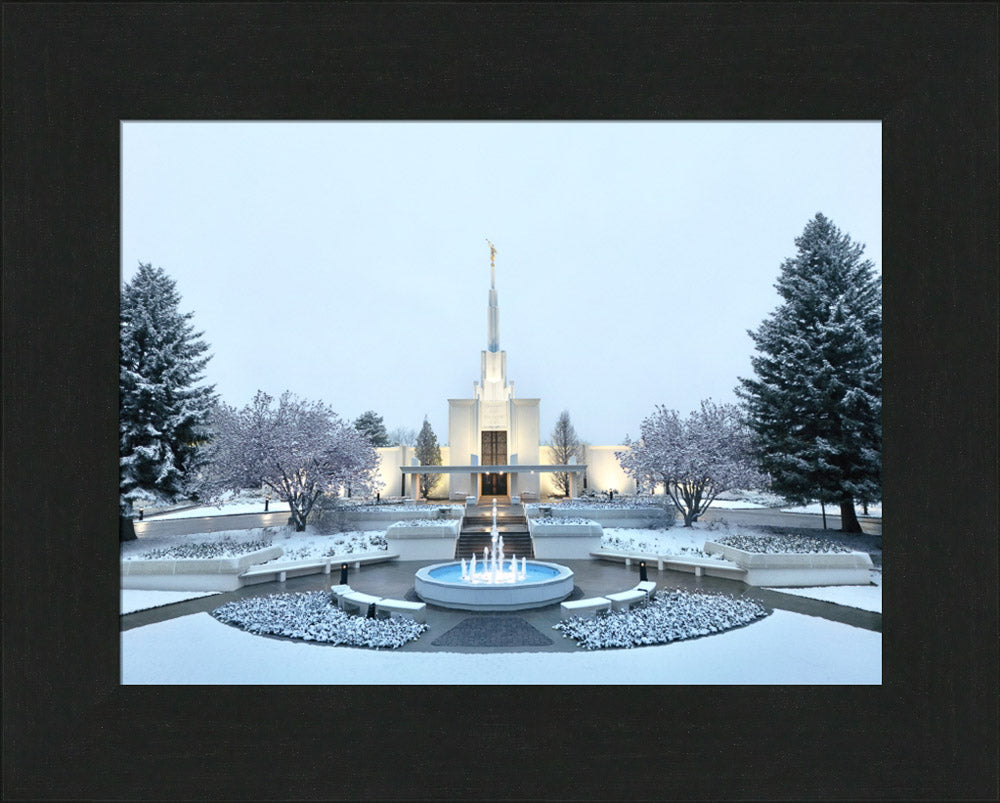 Denver Colorado Temple - Seasons Collide