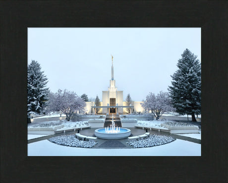 Denver Colorado Temple - Seasons Collide