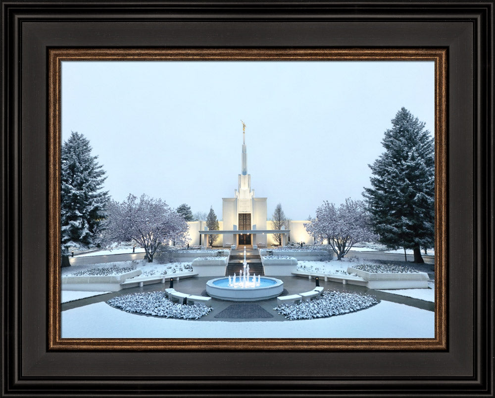 Denver Colorado Temple - Seasons Collide