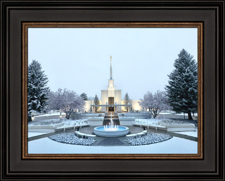 Denver Colorado Temple - Seasons Collide