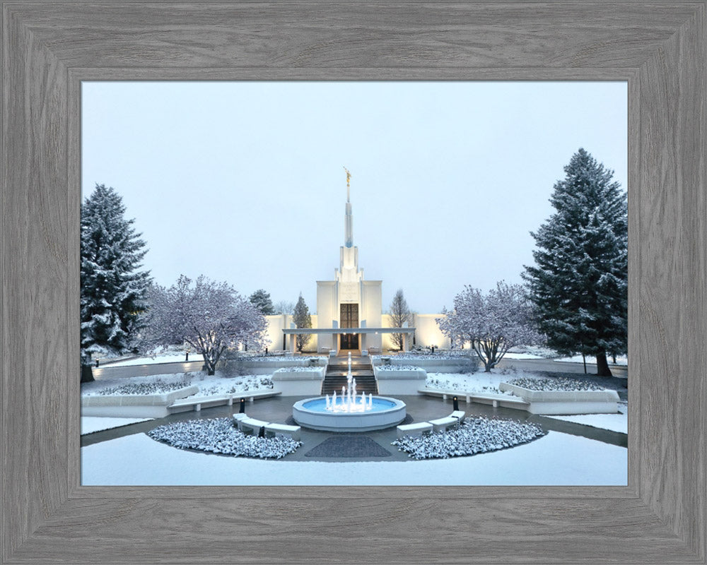 Denver Colorado Temple - Seasons Collide