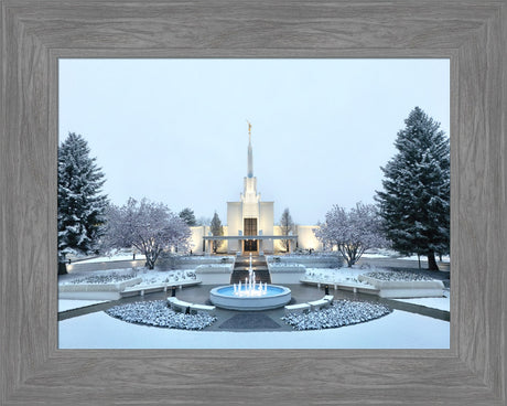 Denver Colorado Temple - Seasons Collide