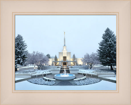 Denver Colorado Temple - Seasons Collide