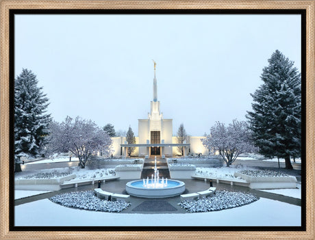 Denver Colorado Temple - Seasons Collide