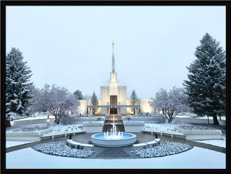 Denver Colorado Temple - Seasons Collide