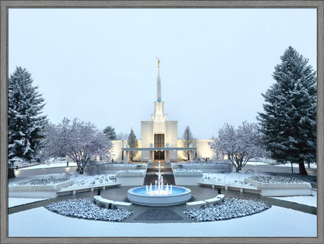 Denver Colorado Temple - Seasons Collide