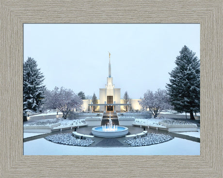 Denver Colorado Temple - Seasons Collide