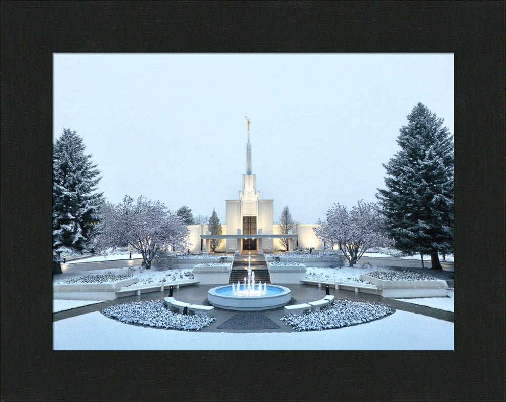 Denver Colorado Temple - Seasons Collide