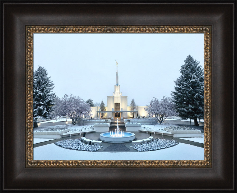 Denver Colorado Temple - Seasons Collide