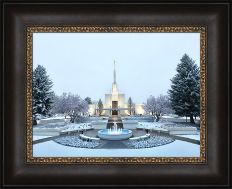 Denver Colorado Temple - Seasons Collide