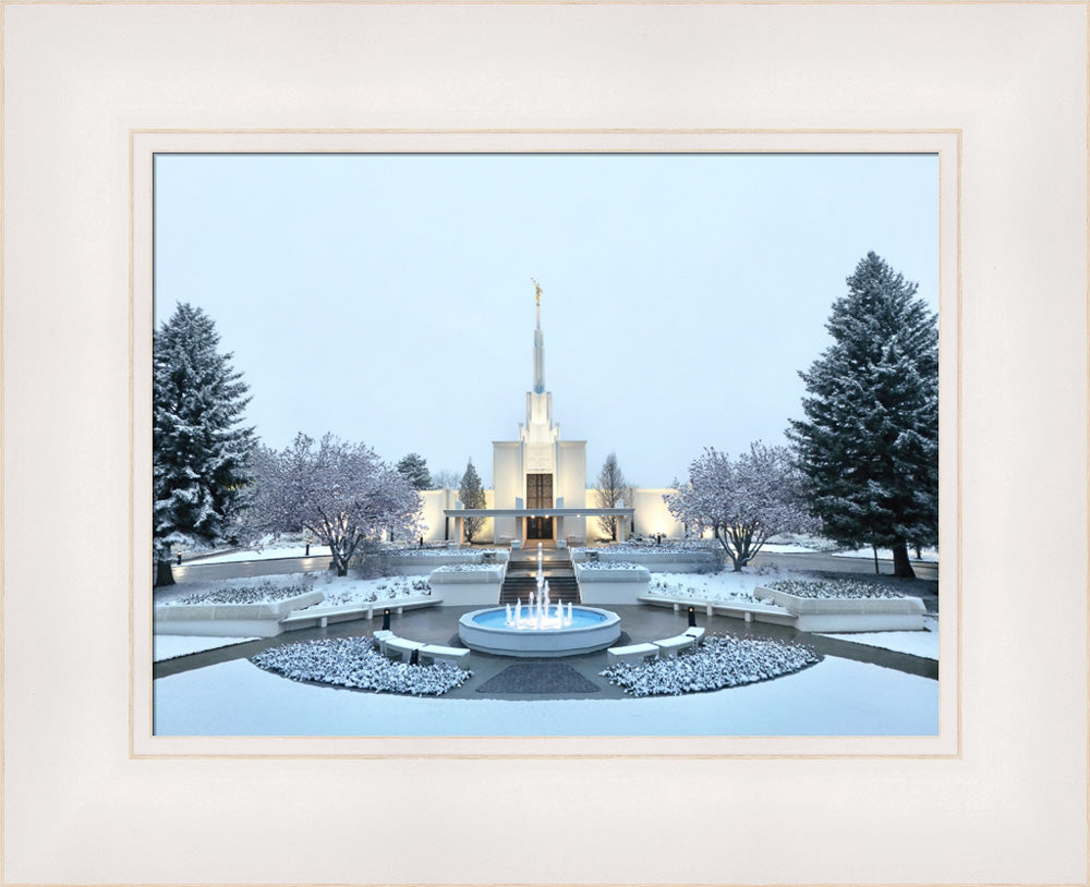Denver Colorado Temple - Seasons Collide