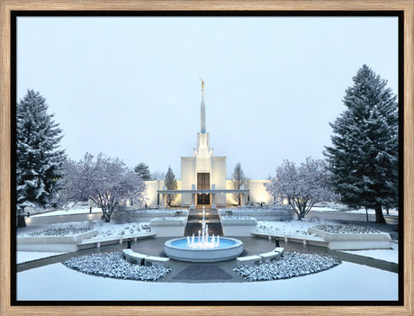 Denver Colorado Temple - Seasons Collide