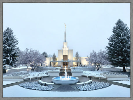 Denver Colorado Temple - Seasons Collide
