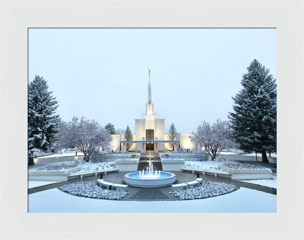 Denver Colorado Temple - Seasons Collide