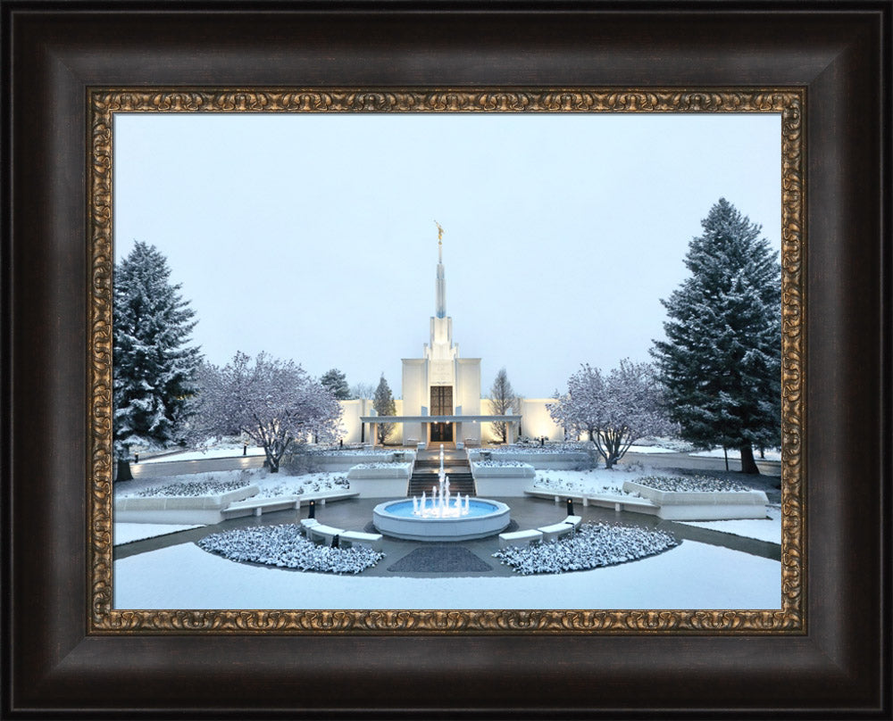 Denver Colorado Temple - Seasons Collide