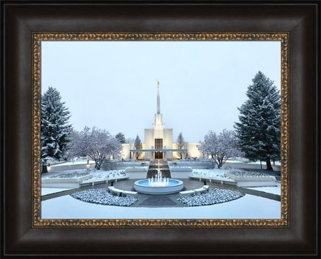 Denver Colorado Temple - Seasons Collide