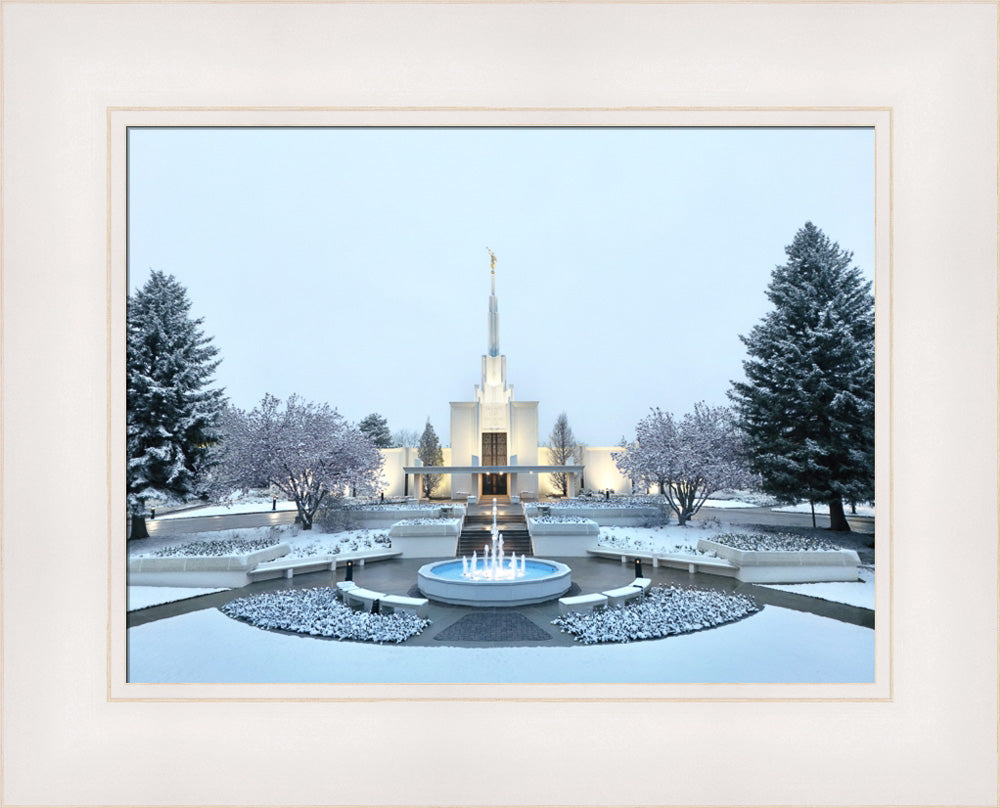 Denver Colorado Temple - Seasons Collide