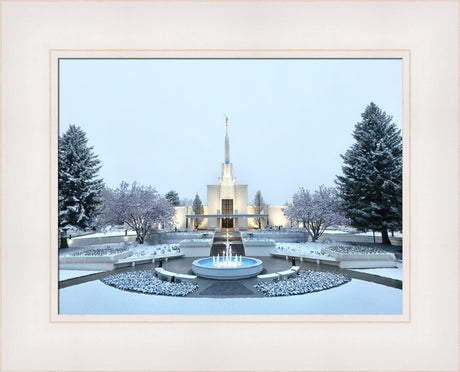 Denver Colorado Temple - Seasons Collide