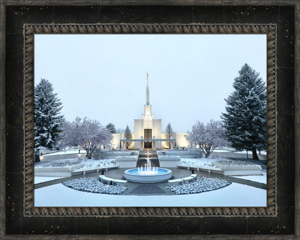 Denver Colorado Temple - Seasons Collide