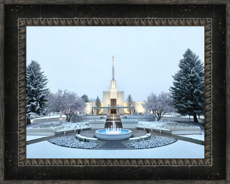 Denver Colorado Temple - Seasons Collide