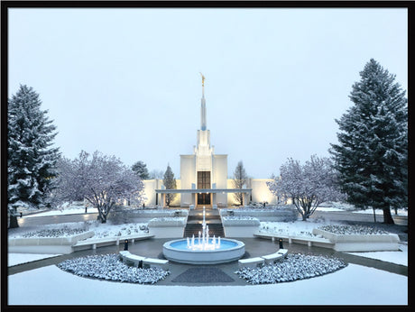 Denver Colorado Temple - Seasons Collide