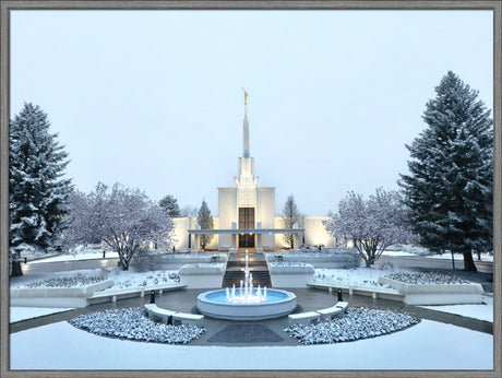 Denver Colorado Temple - Seasons Collide