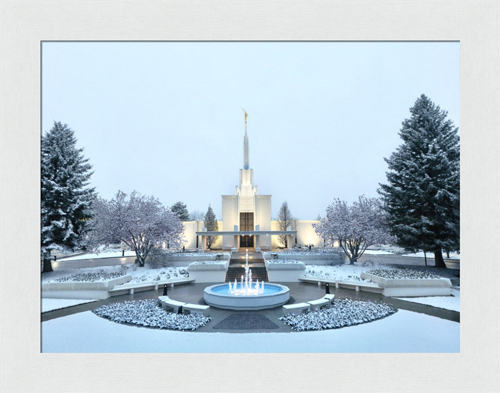 Denver Colorado Temple - Seasons Collide