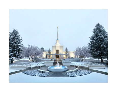 Denver Colorado Temple - Seasons Collide