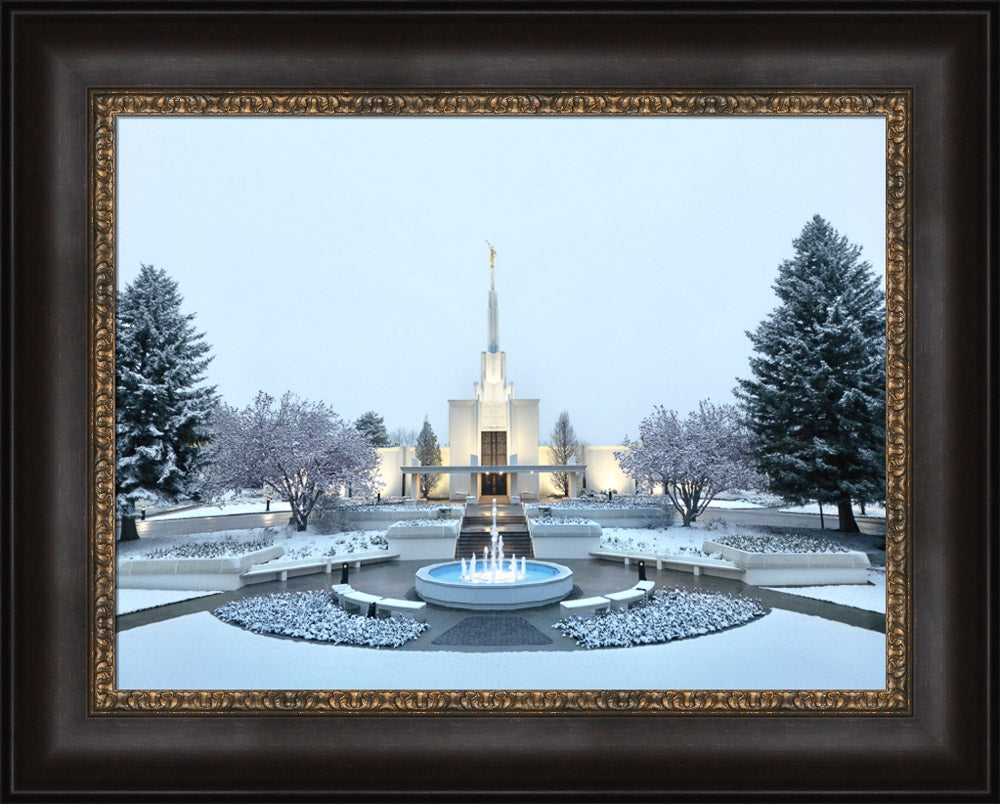 Denver Colorado Temple - Seasons Collide