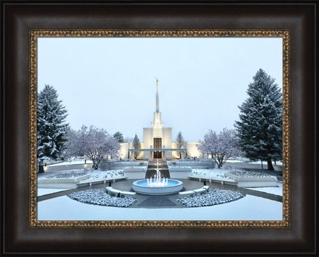 Denver Colorado Temple - Seasons Collide