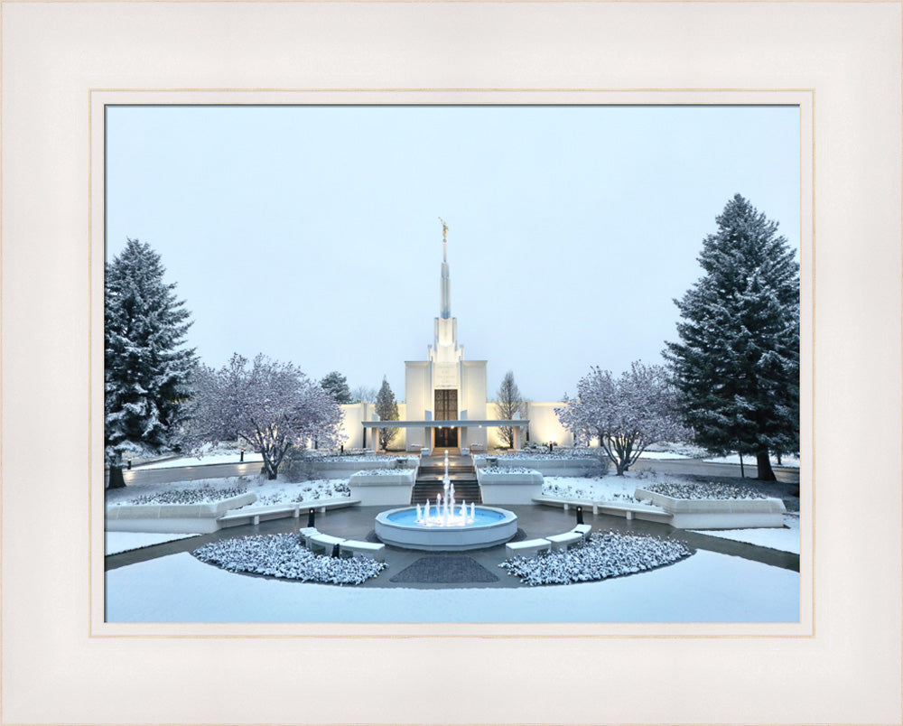 Denver Colorado Temple - Seasons Collide