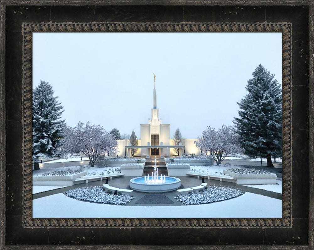 Denver Colorado Temple - Seasons Collide