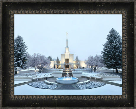 Denver Colorado Temple - Seasons Collide